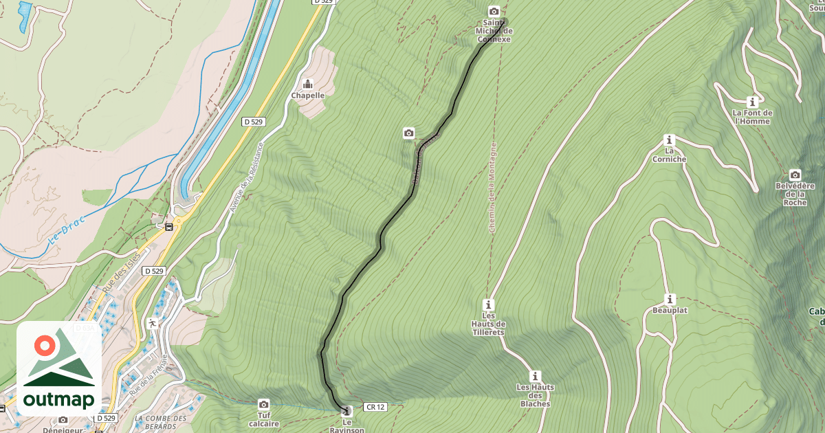 Map of Balcon de Jarrie