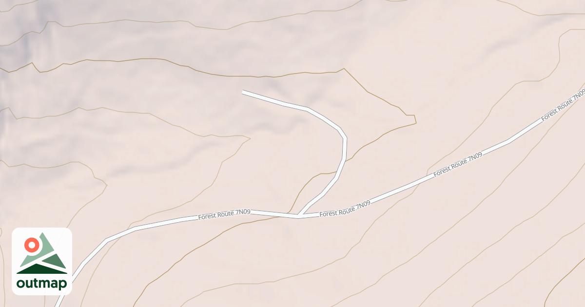 Map of USFS Motor Vehicle Use Map Trails 330131010602