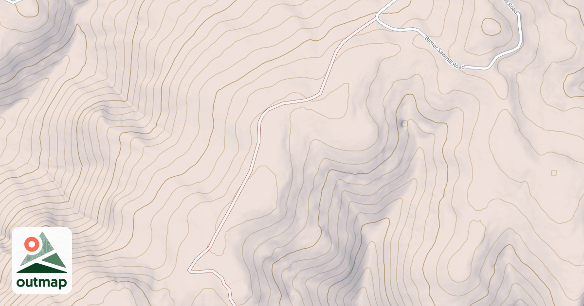 Map of BAXTER RIDGE