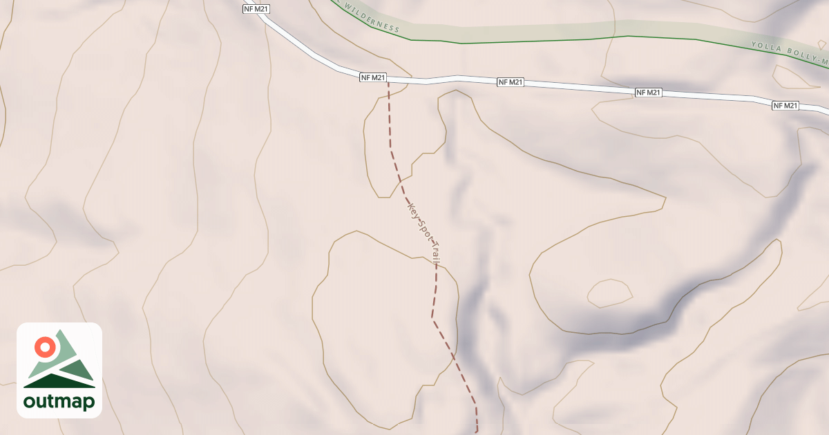Map of KEY SPOT