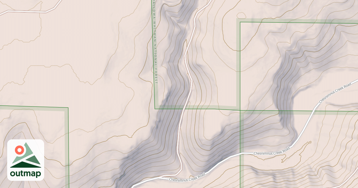 Map of ROMAIN GULCH