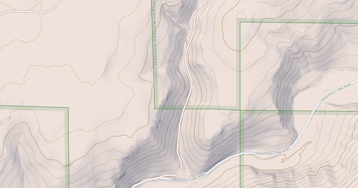 Map preview of ROMAIN GULCH
