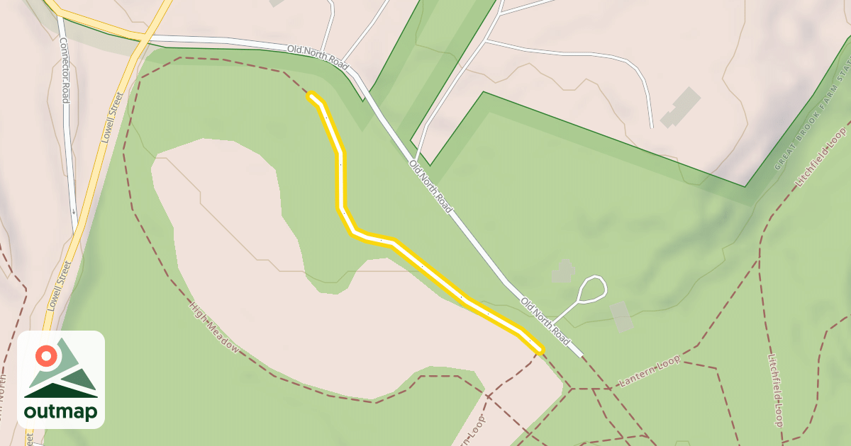 Map of High Meadow