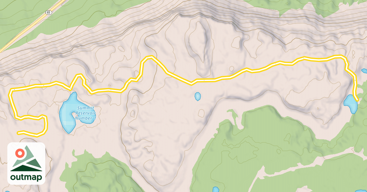 Map of Summit Trail