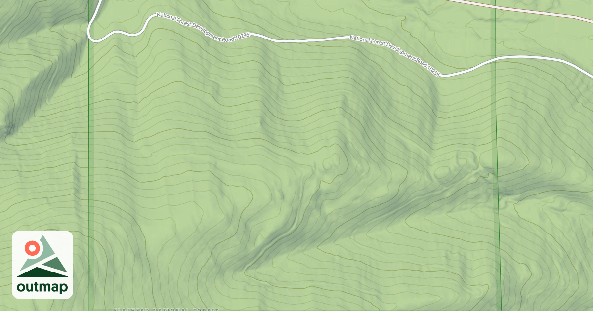 Map of FISH CREEK A