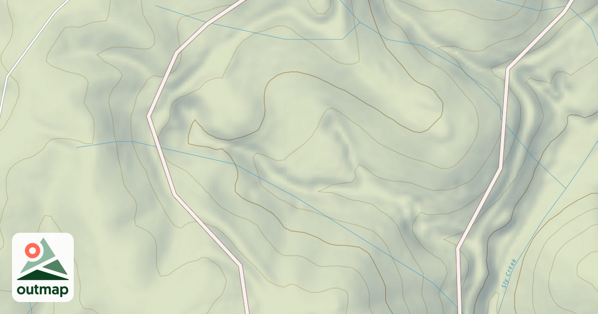 Map of HARRISON RIDGE SPUR G