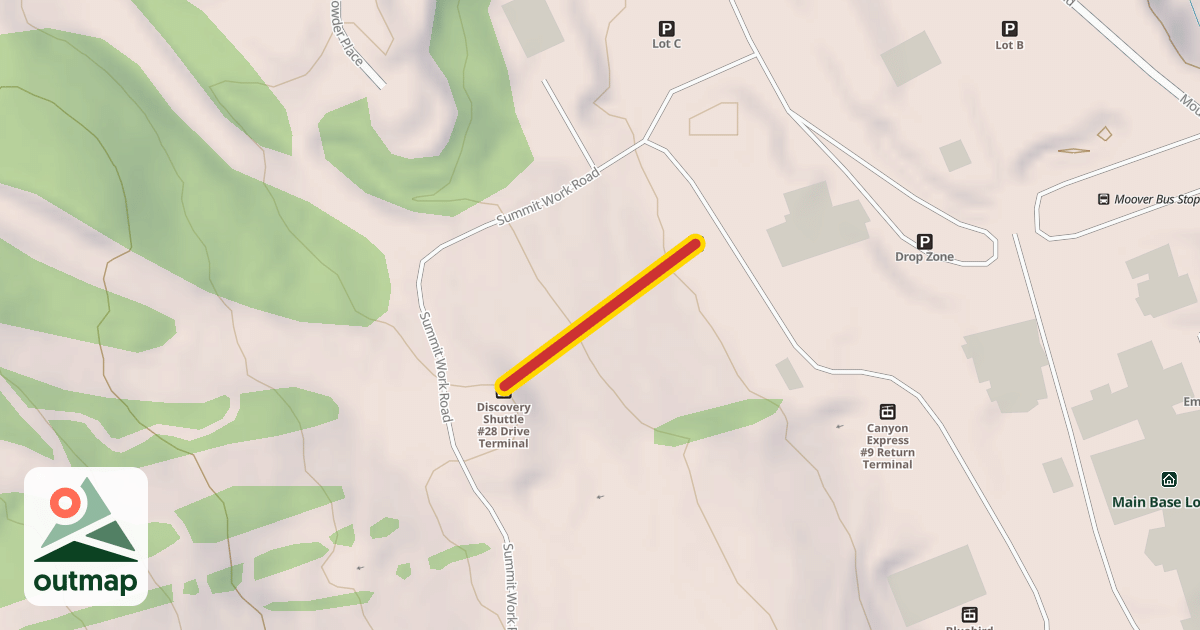 Map of Discovery Shuttle #28
