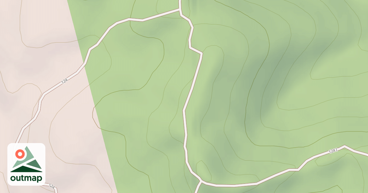 Map of USFS Motor Vehicle Use Map Trails 20164