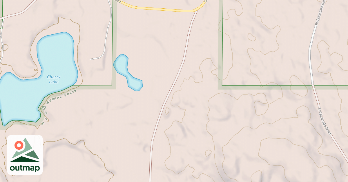 Map of DOE LAKE RD SPUR I