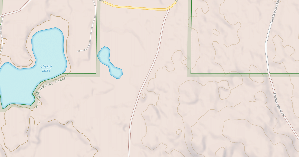 Map preview of DOE LAKE RD SPUR I