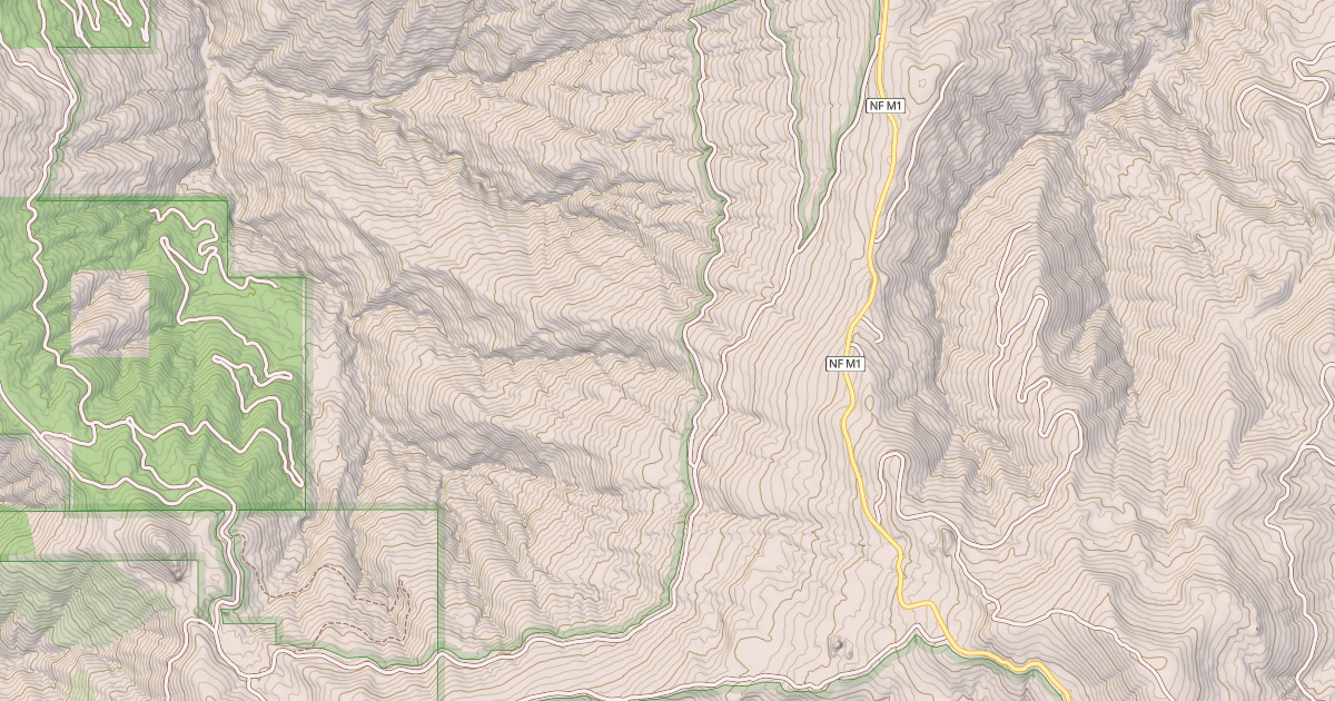 Map preview of THATCHER BUTTE