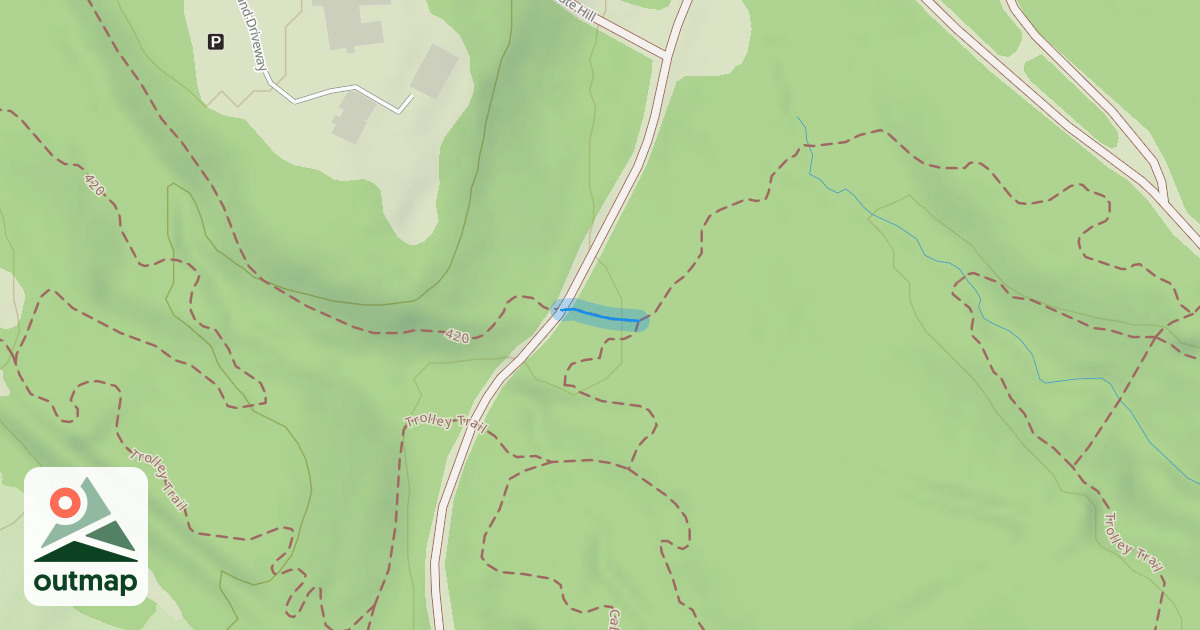 Map of Connector Trail