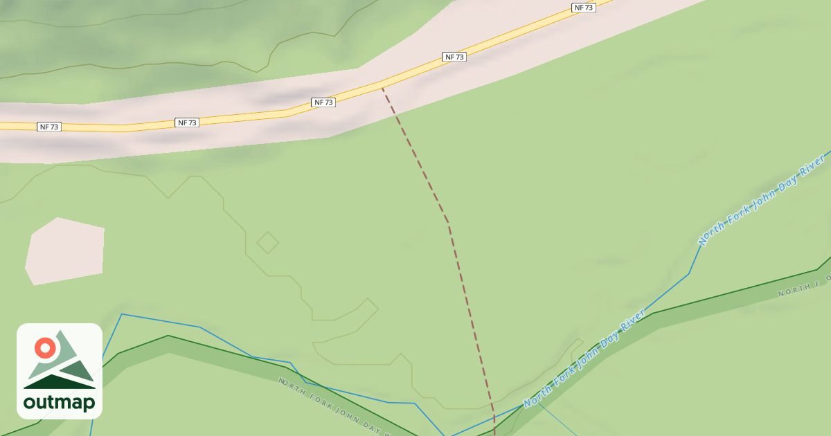 Map of BALDY CREEK TH- 7300395 ED 10