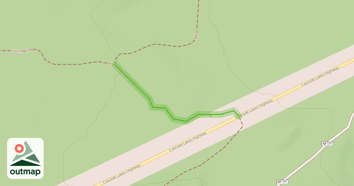 Map of Storm King