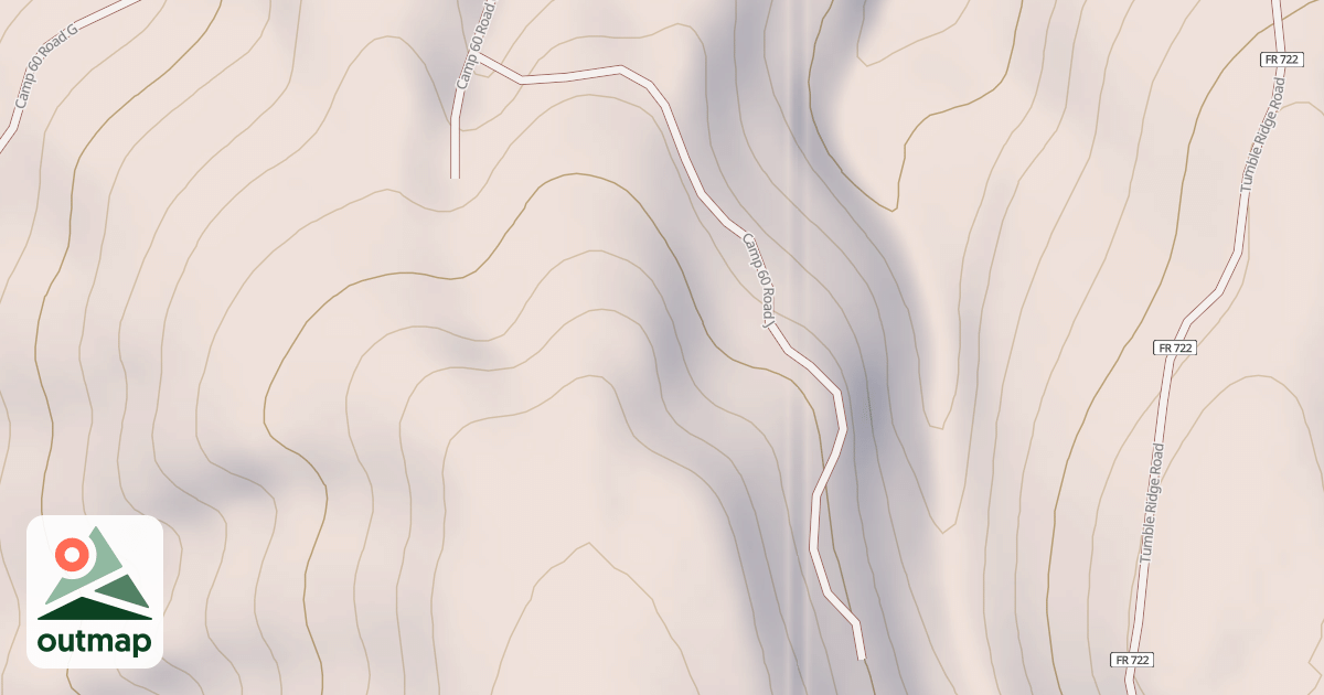 Map of CAMP 60 J