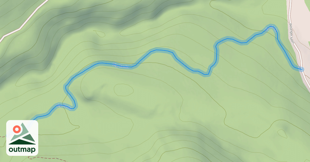 Map of Big Rocks