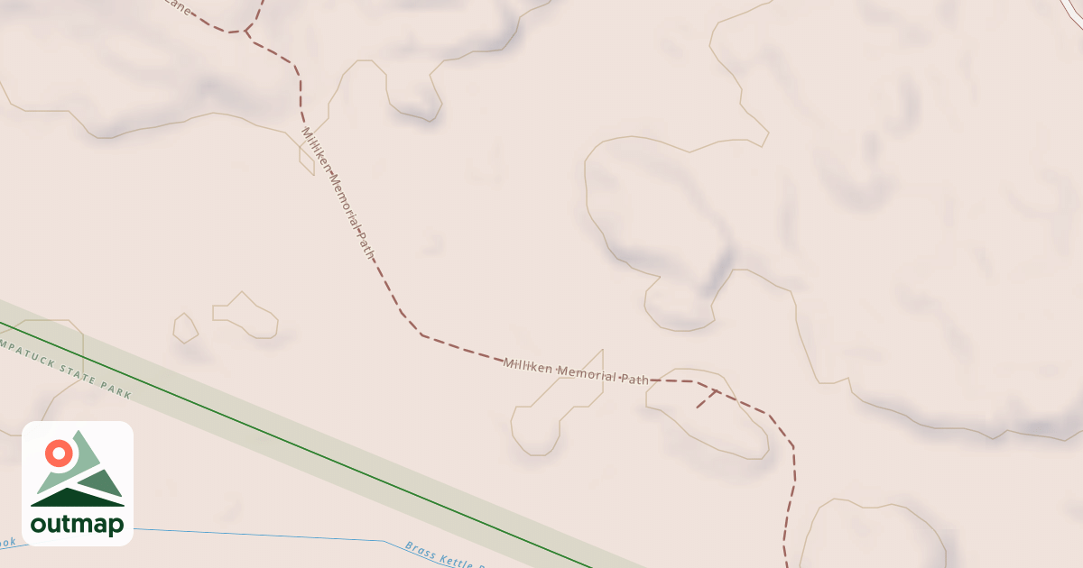 Map of Milliken Path
