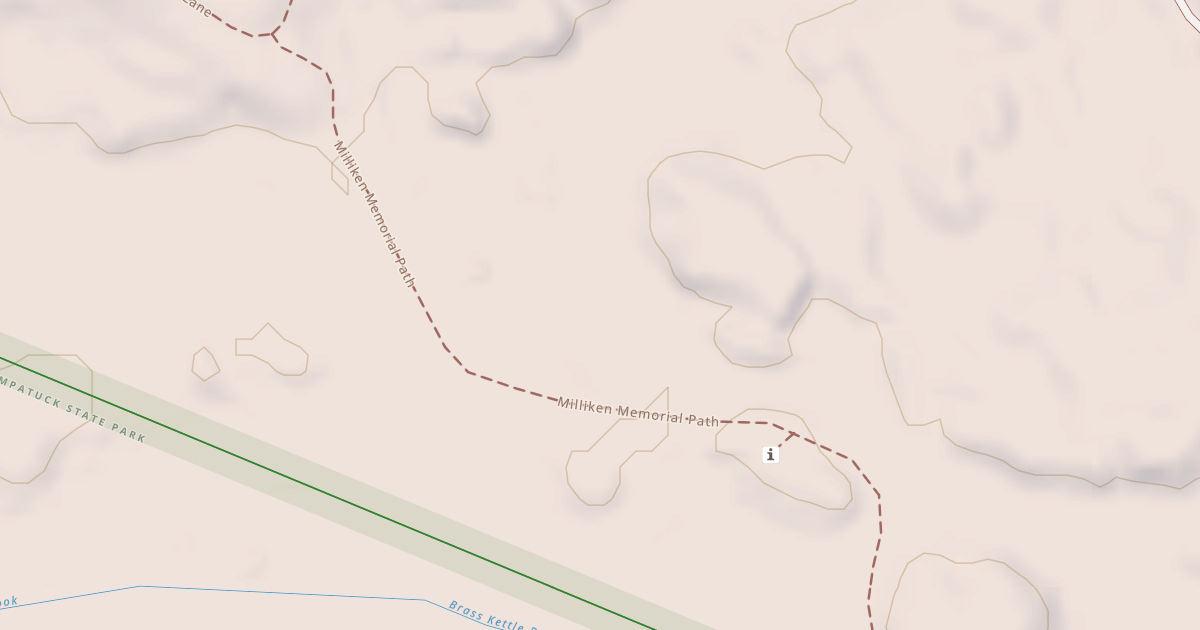 Map preview of Milliken Path