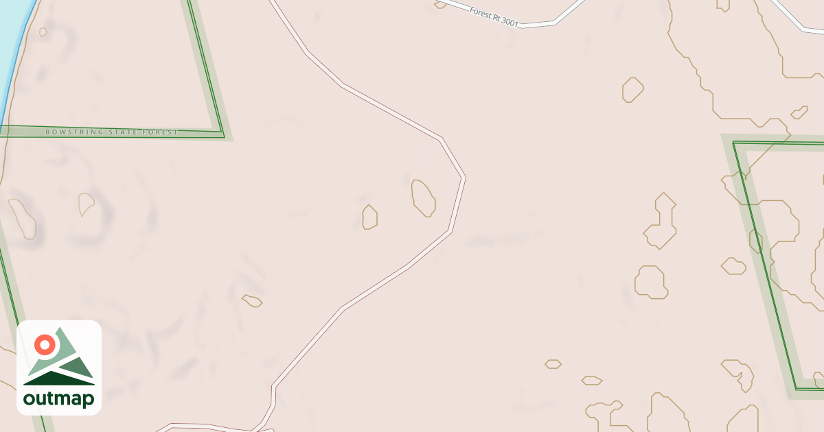 Map of FR 3009 SPUR A