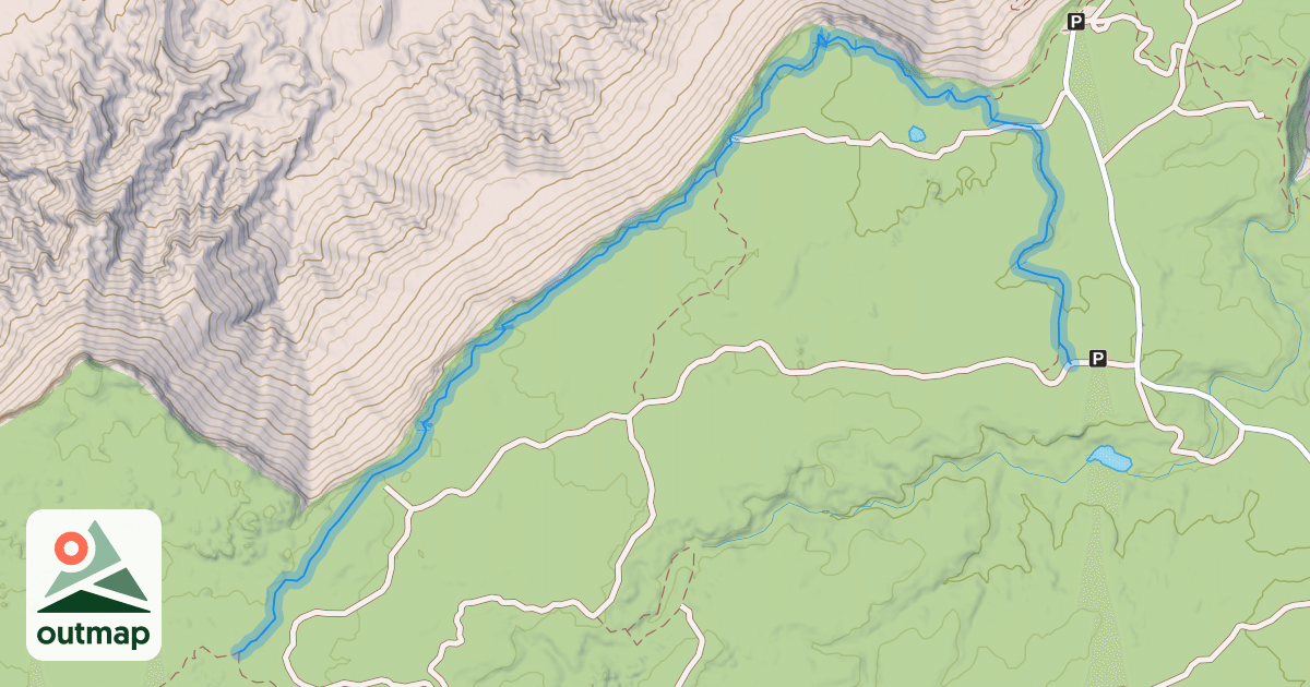 Map of Windmill Trail