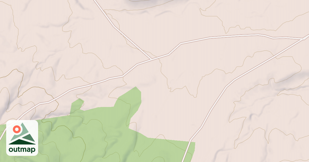 Map of RIGHT HAND RIDGE