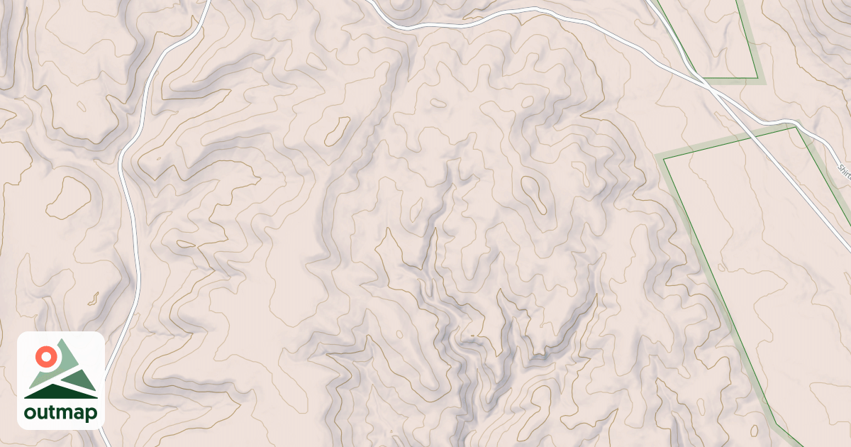 Map of ANTELOPE CANYON