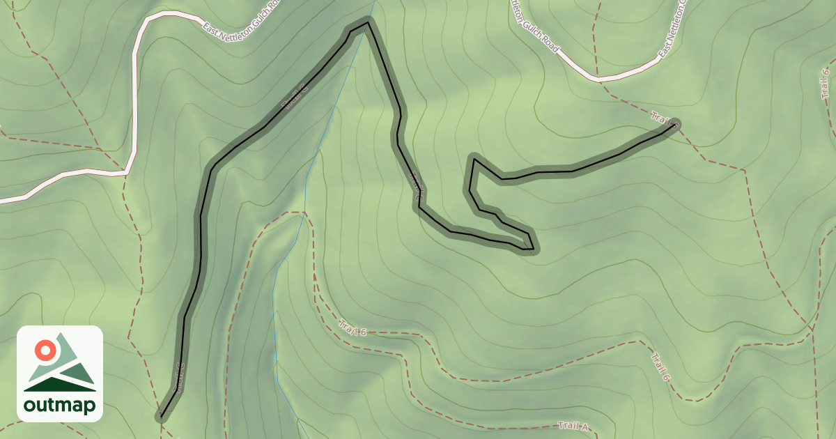 Map of Trail C