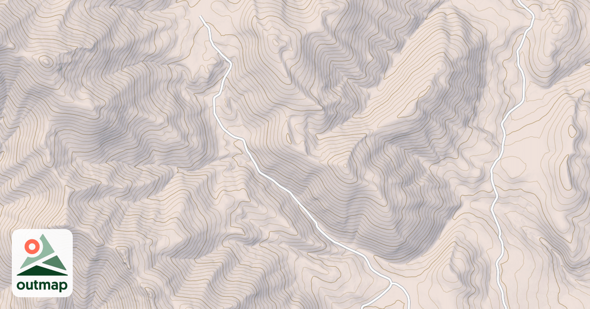 Map of OLD CANYON