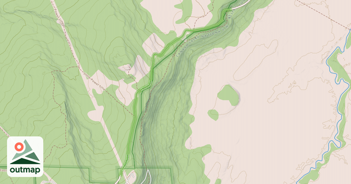 Map of Haul Road