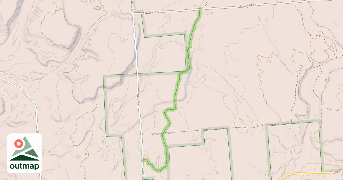 Map of Bill's Belly