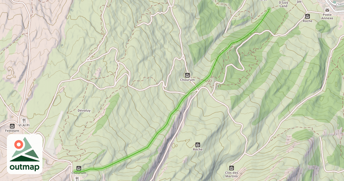 Map of Lièvre