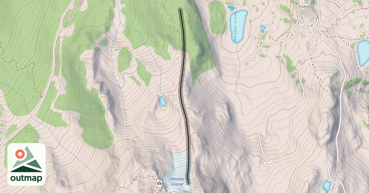 Map of East Ridge