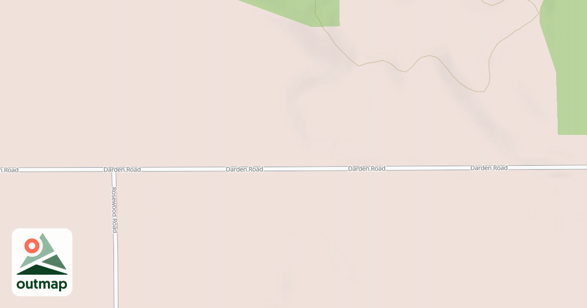 Map of Buffalo Run Snowmobile Trail