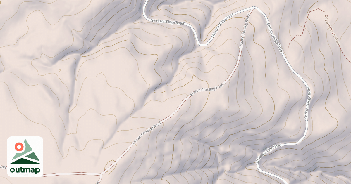 Map of ERICSON CROSSING