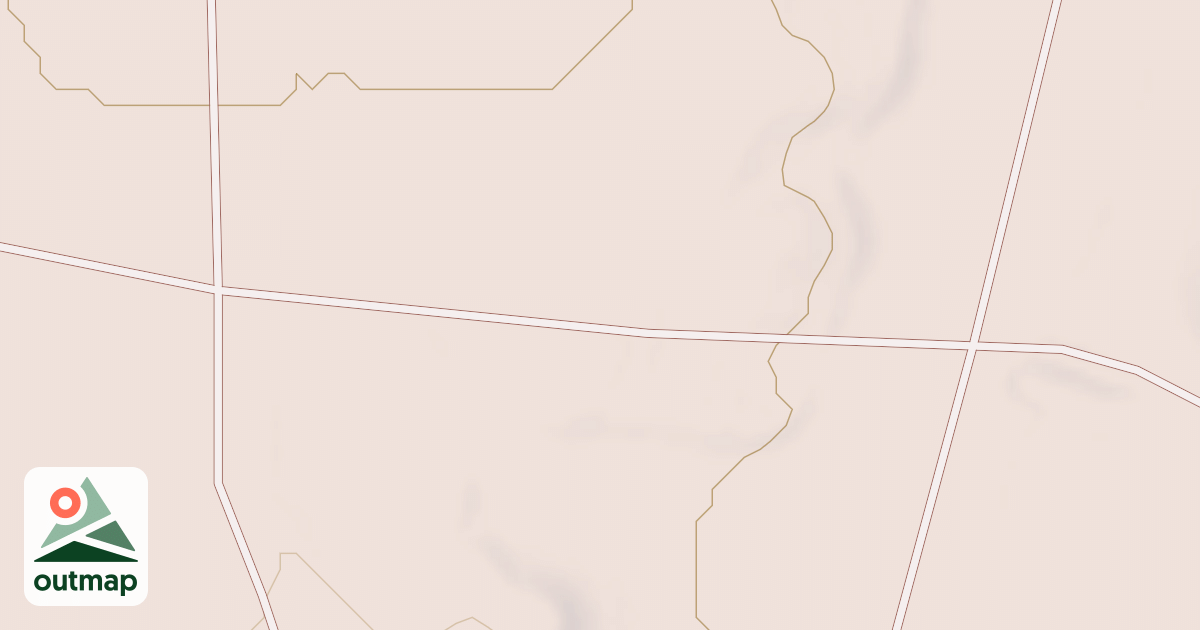 Map of WEST DRY CREEK O