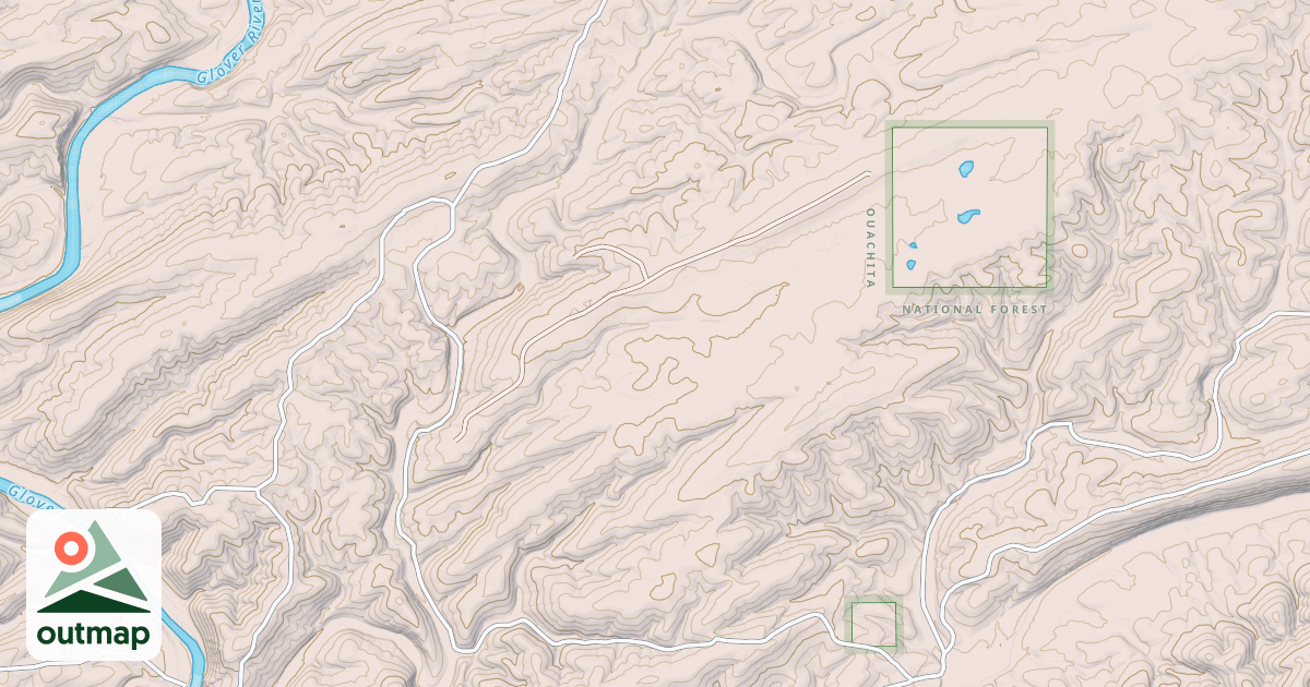Map of SHELL ROCK