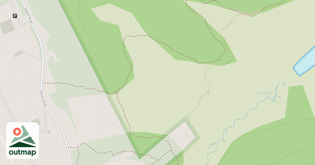 Map of Black Moshannon State Park Trails