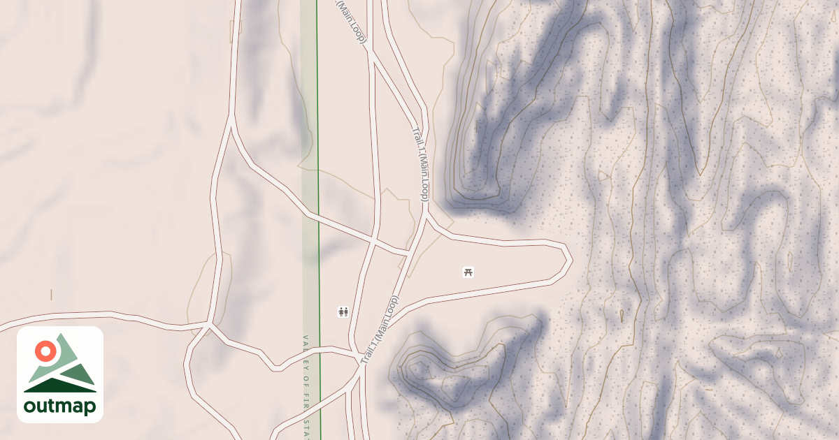 Map of BLM National GTLF Public Motorized Roads 0a678a46-24a2-4a15-8c8f-969a3b3e0559