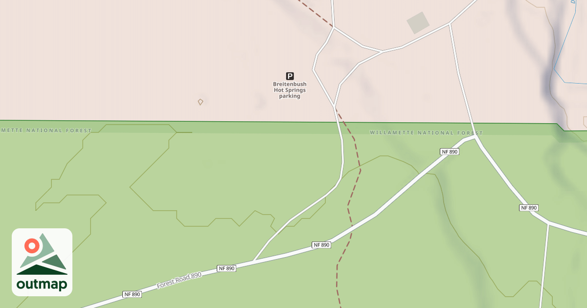 Map of USFS Motor Vehicle Use Map Roads {0393C5F9-433C-4325-B6A6-299984B110BB}