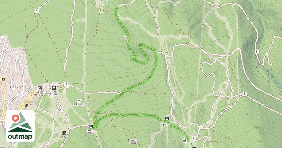 Map of La Promenade en Forêt