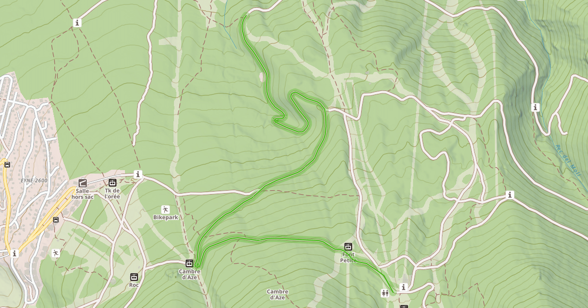 Map preview of La Promenade en Forêt
