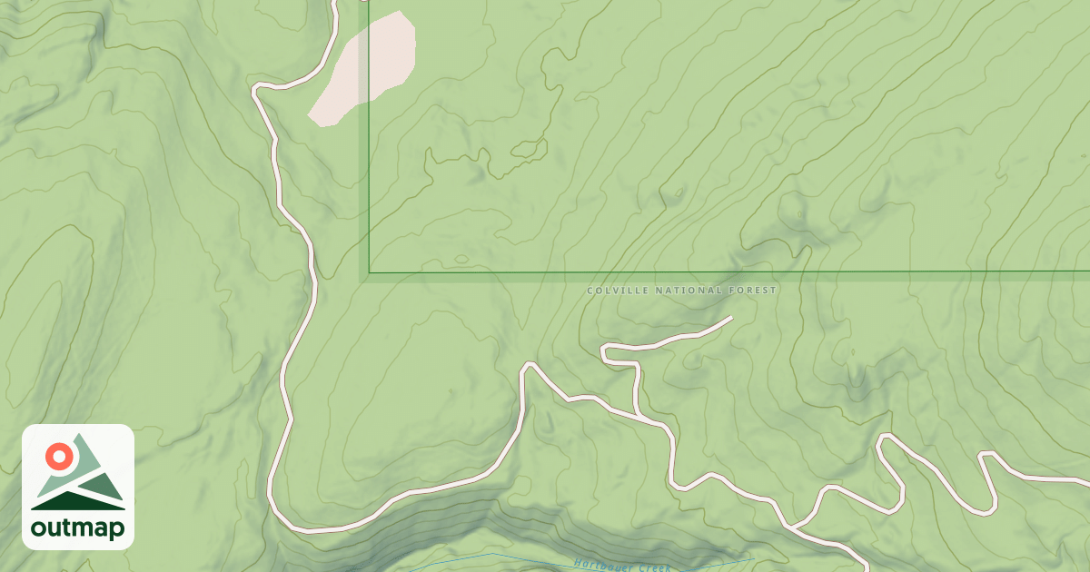 Map of USFS Motor Vehicle Use Map Roads {AF328F5D-FD6C-4003-A0A1-8AC130C34B40}