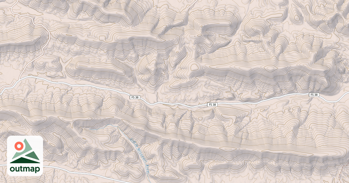 Map of BIG FORK ATHENS