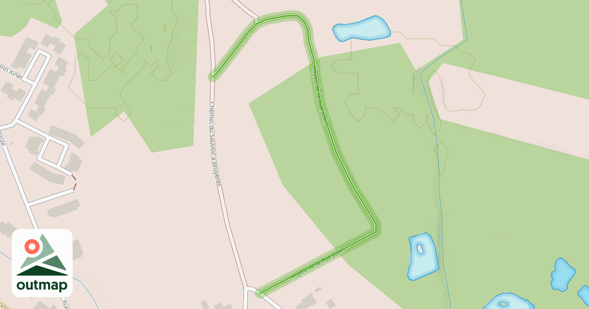 Map of Voyeu de la Rue Josin