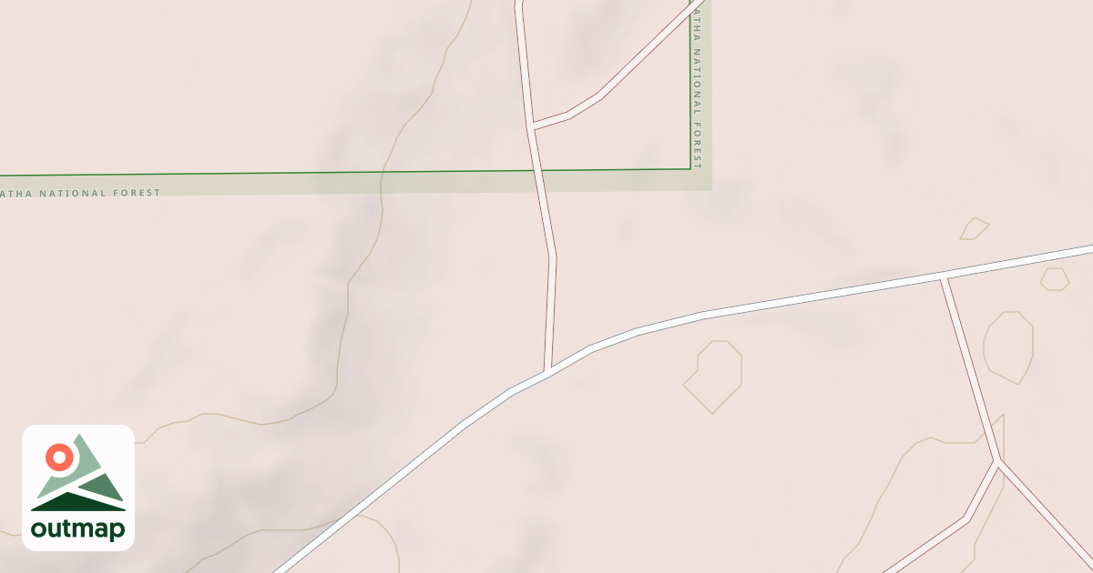 Map of HUTT LAKE ROAD