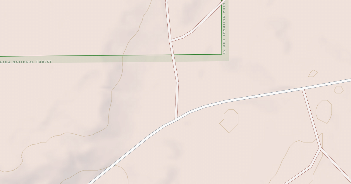 Map preview of HUTT LAKE ROAD
