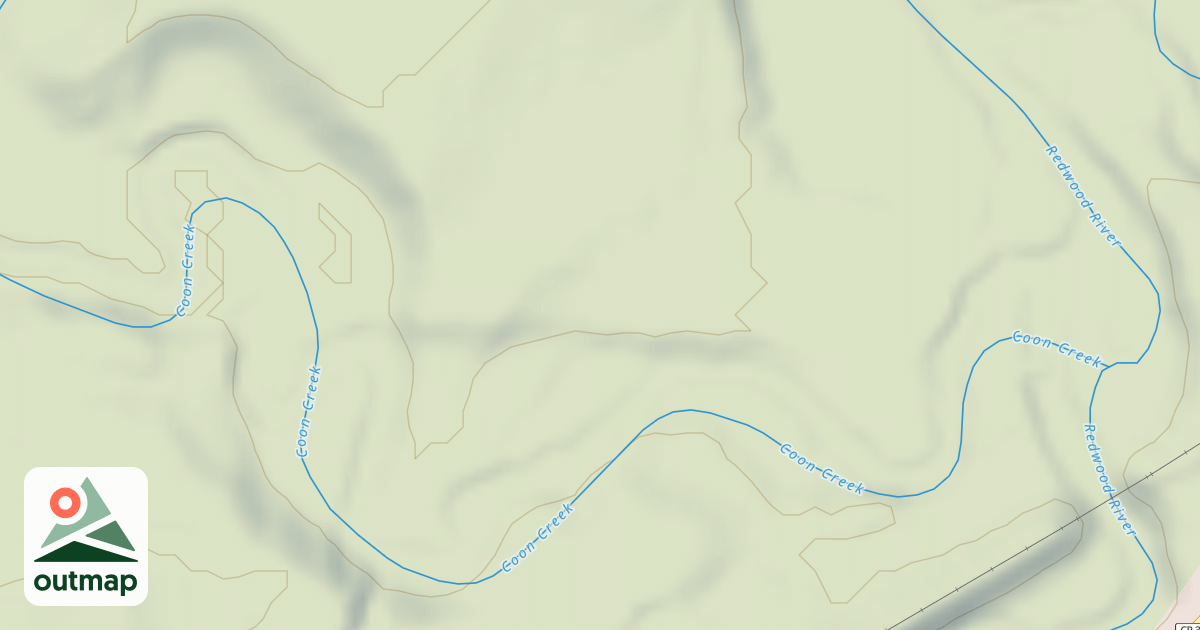 Map of Shady Oaks Native Prairie Adventure Trails