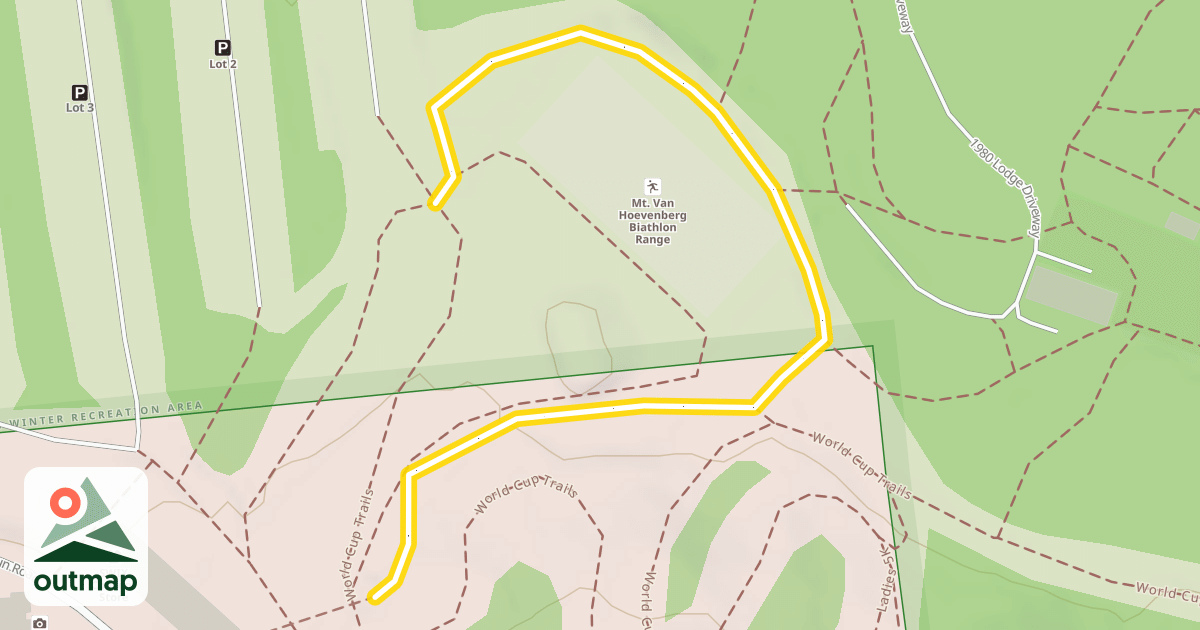 Map of 1980 Trails Connector
