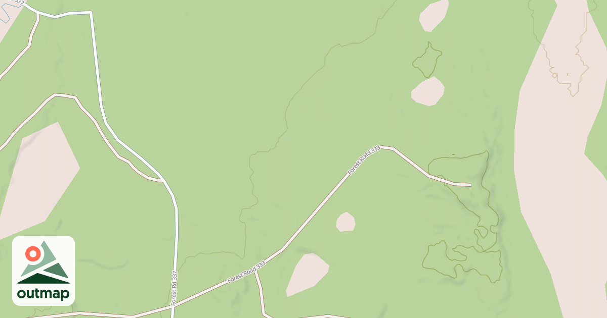 Map of FR 333
