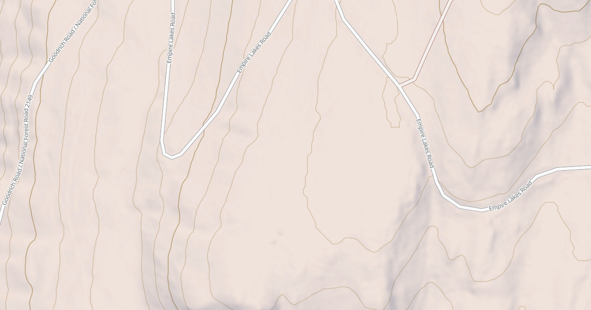 Map preview of USFS Motor Vehicle Use Map Roads {66196001-0E50-4E38-9A30-377257527609}